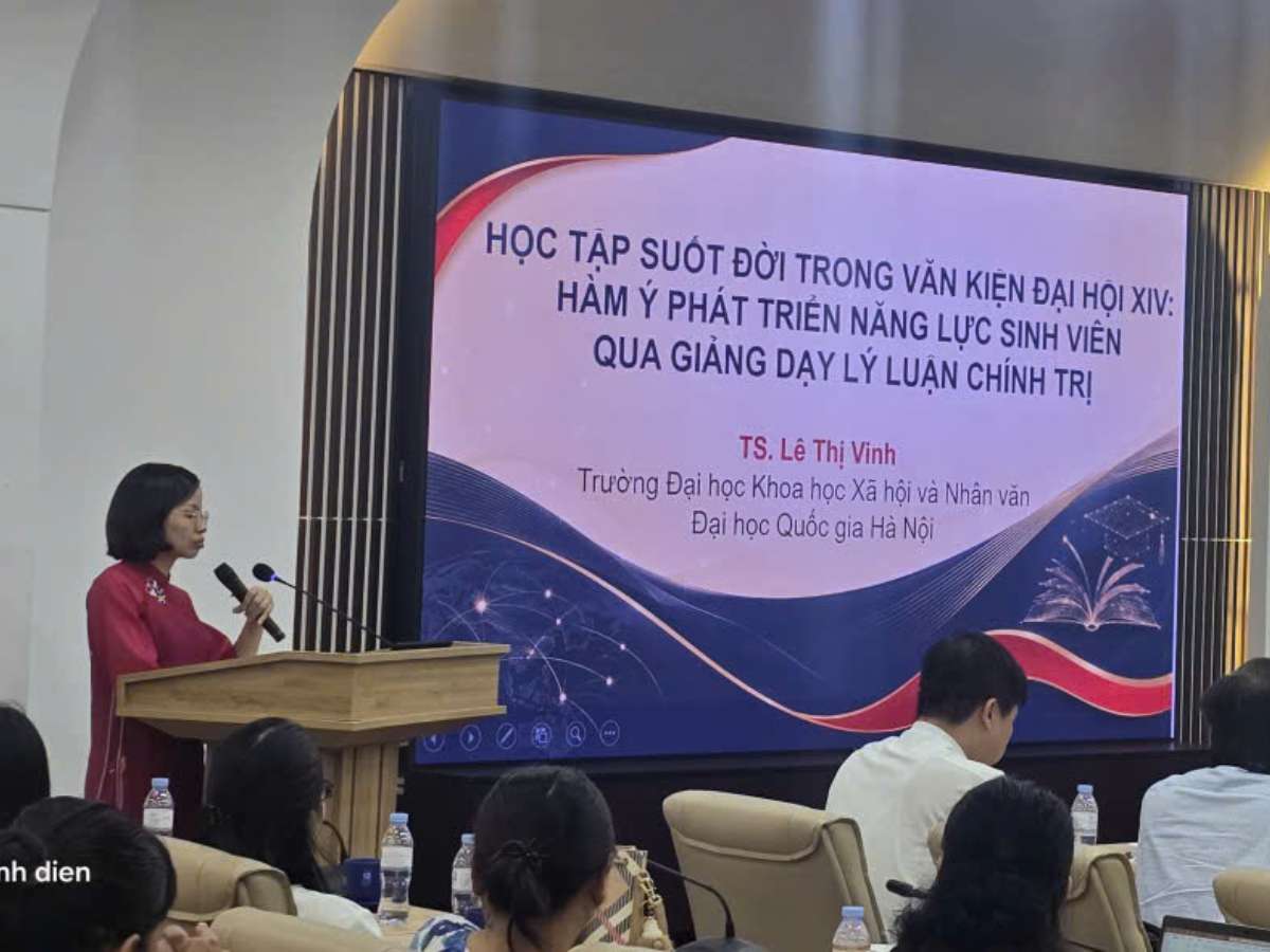 [vjst] Ứng dụng công nghệ số để nâng chất lượng giảng dạy lý luận chính trị, pháp luật