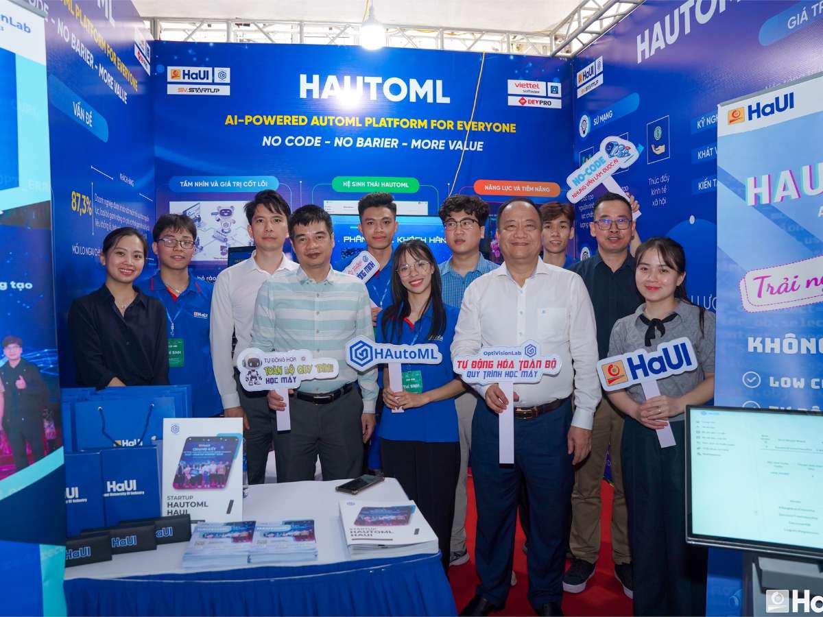 HaUI student team recognised at SV.STARTUP 2026 for HAutoML innovation