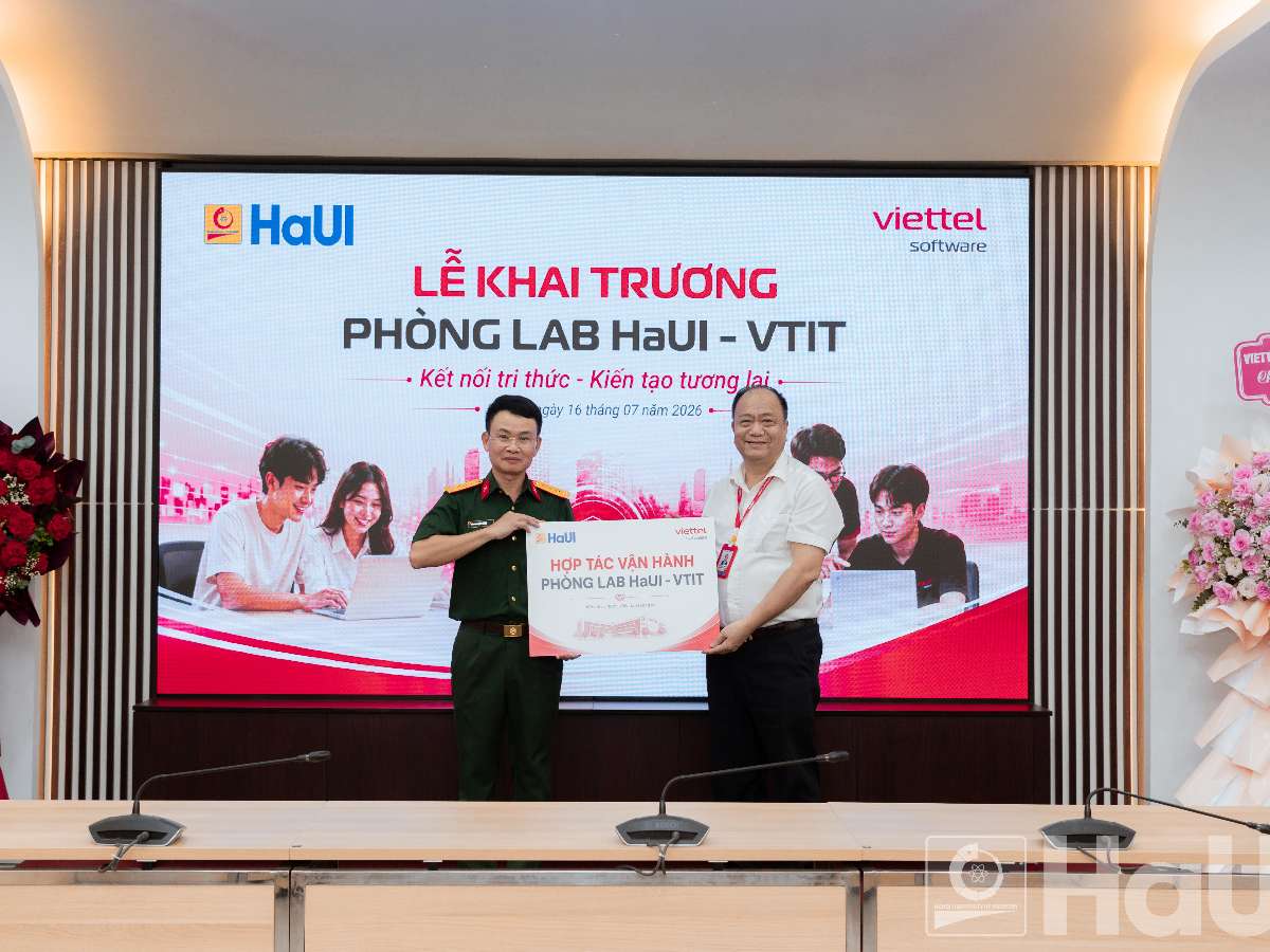 [baokiemtoan] Khai trương Phòng Lab HaUI: Đào tạo, gắn với thực hành chất lượng cao
