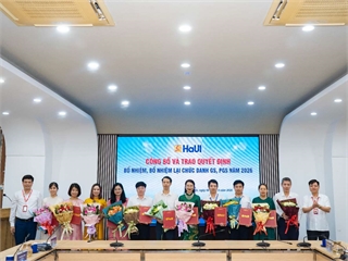 Trao Quyết định bổ nhiệm viên chức quản lý, Quyết định bổ nhiệm chức danh Giáo sư, Phó Giáo sư