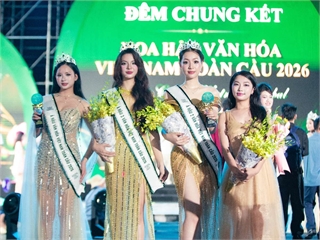Hai nữ sinh Đại học Công nghiệp Hà Nội tỏa sáng với danh hiệu Á hậu 2 và Á hậu 3 tại Chung kết Hoa hậu Văn hóa Việt Nam Toàn cầu 2026