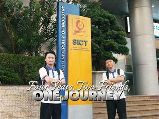 Four years, two friends, one journey