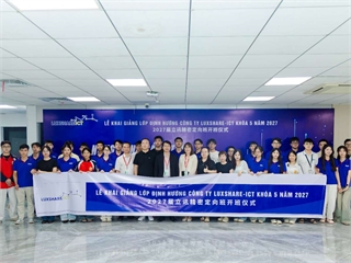 Từ lớp định hướng Luxshare đến cơ hội nghề nghiệp sớm cho sinh viên HaUI