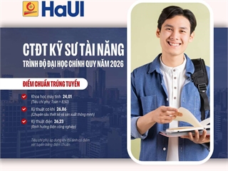 Kết quả xét tuyển chương trình đào tạo kỹ sư tài năng trình độ đại học chính quy năm 2026