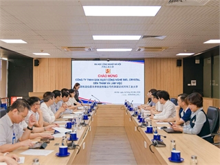 Đại học Công nghiệp Hà Nội và Biel Crystal thúc đẩy hợp tác đào tạo, phát triển nhân lực công nghệ cao