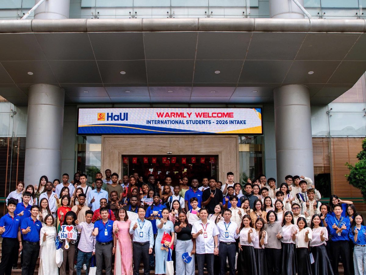 Sinh viên nhiều quốc gia lựa chọn học tập tại Đại học Công nghiệp Hà Nội