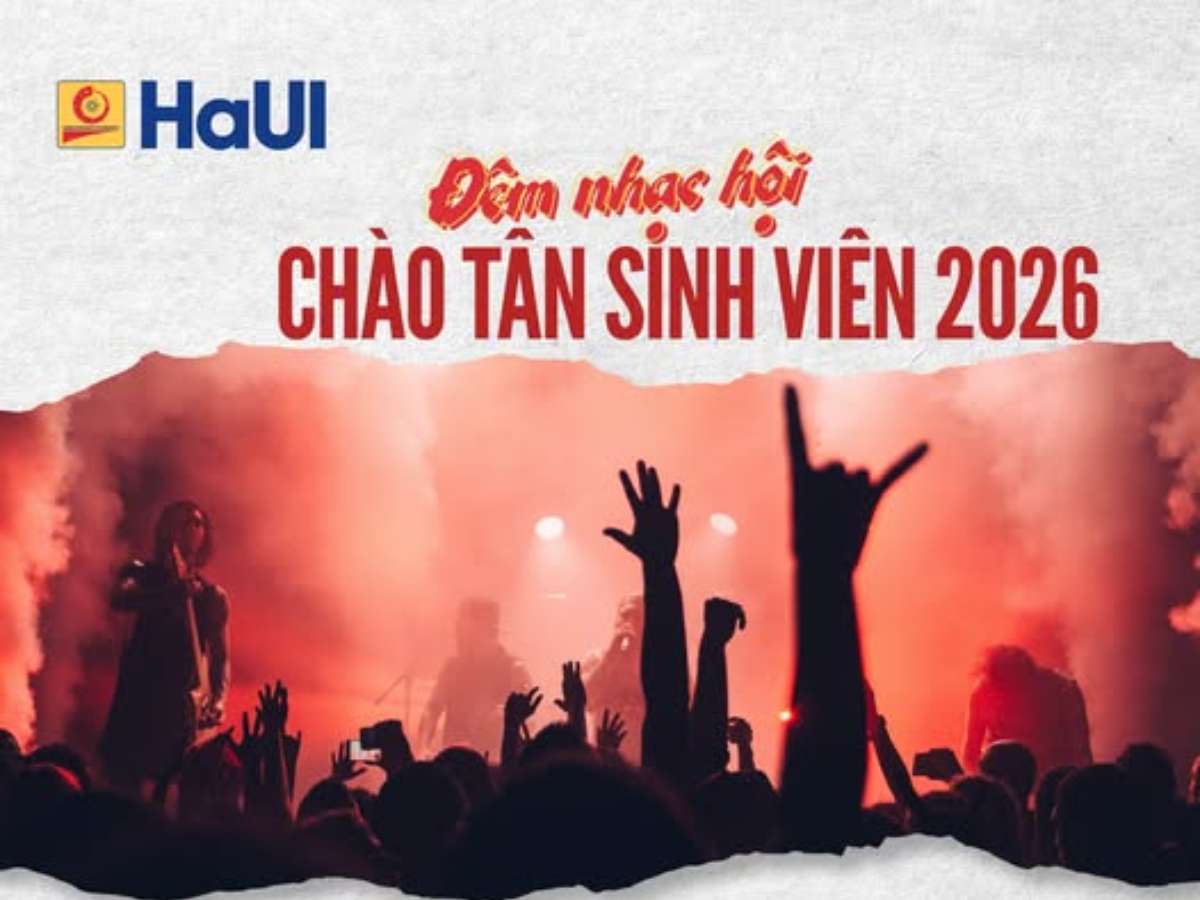 Tổ chức đêm nhạc hội chào Tân sinh viên năm 2026