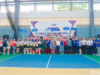 [vuit] Hội thao HaUI 2026: Lan tỏa tinh thần thể thao, bồi đắp sức mạnh đoàn kết tập thể