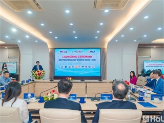 [giaoduc] Khai giảng Dự án NeoTECH English Works 2026-2027 tại Đại học Công nghiệp Hà Nội