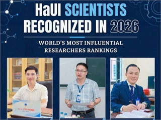 Three HaUI scientists advance in the 2026 World’s Most Influential Researchers Rankings