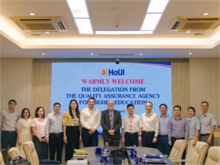 Đại học Công nghiệp Hà Nội thúc đẩy kiểm định chất lượng quốc tế cùng QAA (Vương quốc Anh)