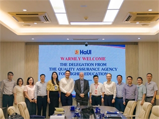 Đại học Công nghiệp Hà Nội thúc đẩy kiểm định chất lượng quốc tế cùng QAA (Vương quốc Anh)