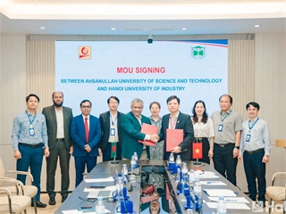 HaUI and AUST forge academic partnership to advance textile technology and materials science