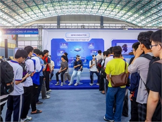 [dientuungdung] Hơn 1.000 sinh viên Hà Nội trải nghiệm AI, IoT, bán dẫn tại SIC Tech Day 2026