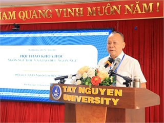 [ttn] Hội thảo khoa học: “Ngôn ngữ học và giáo dục ngôn ngữ: từ lý thuyết đến thực tiễn”
