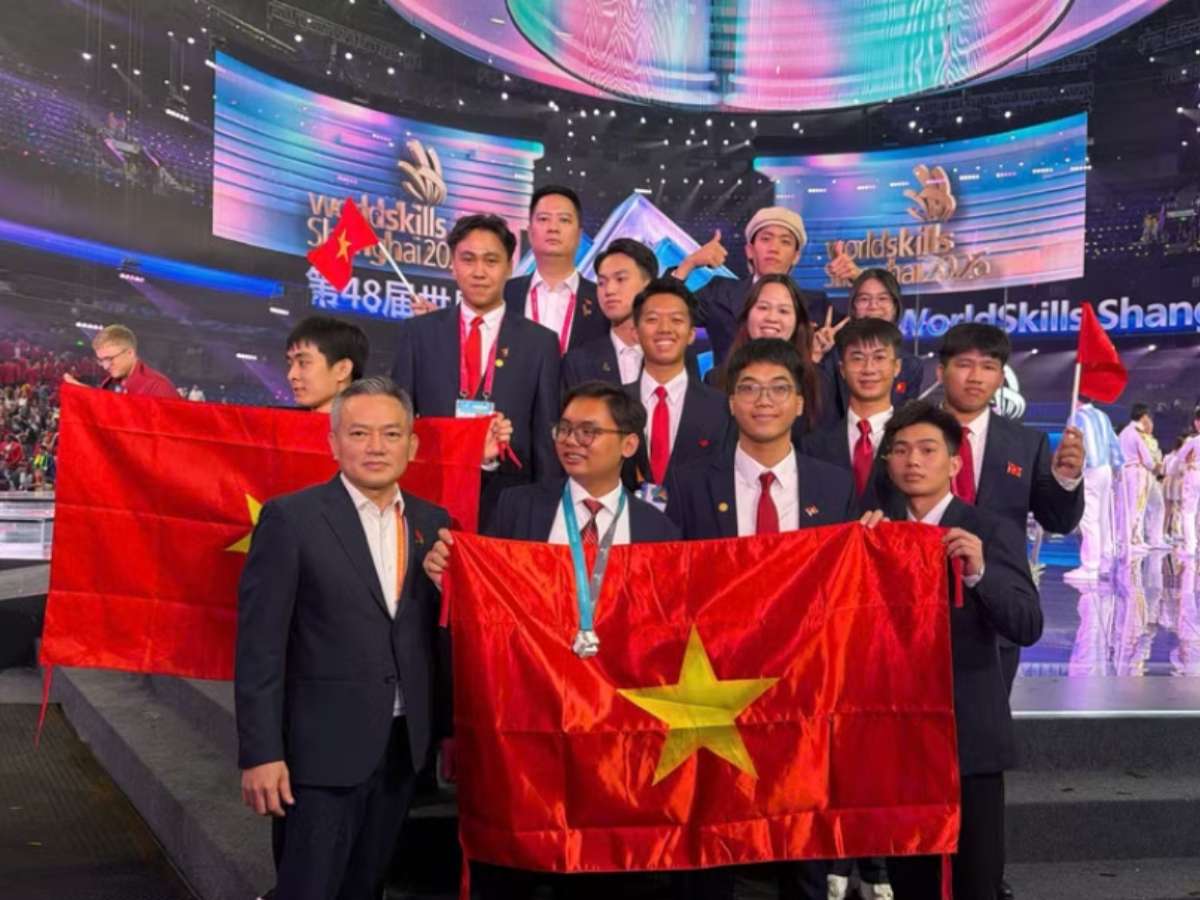[dangcongsan] Ba thí sinh Việt Nam đoạt Huy chương Kỹ năng nghề xuất sắc thế giới