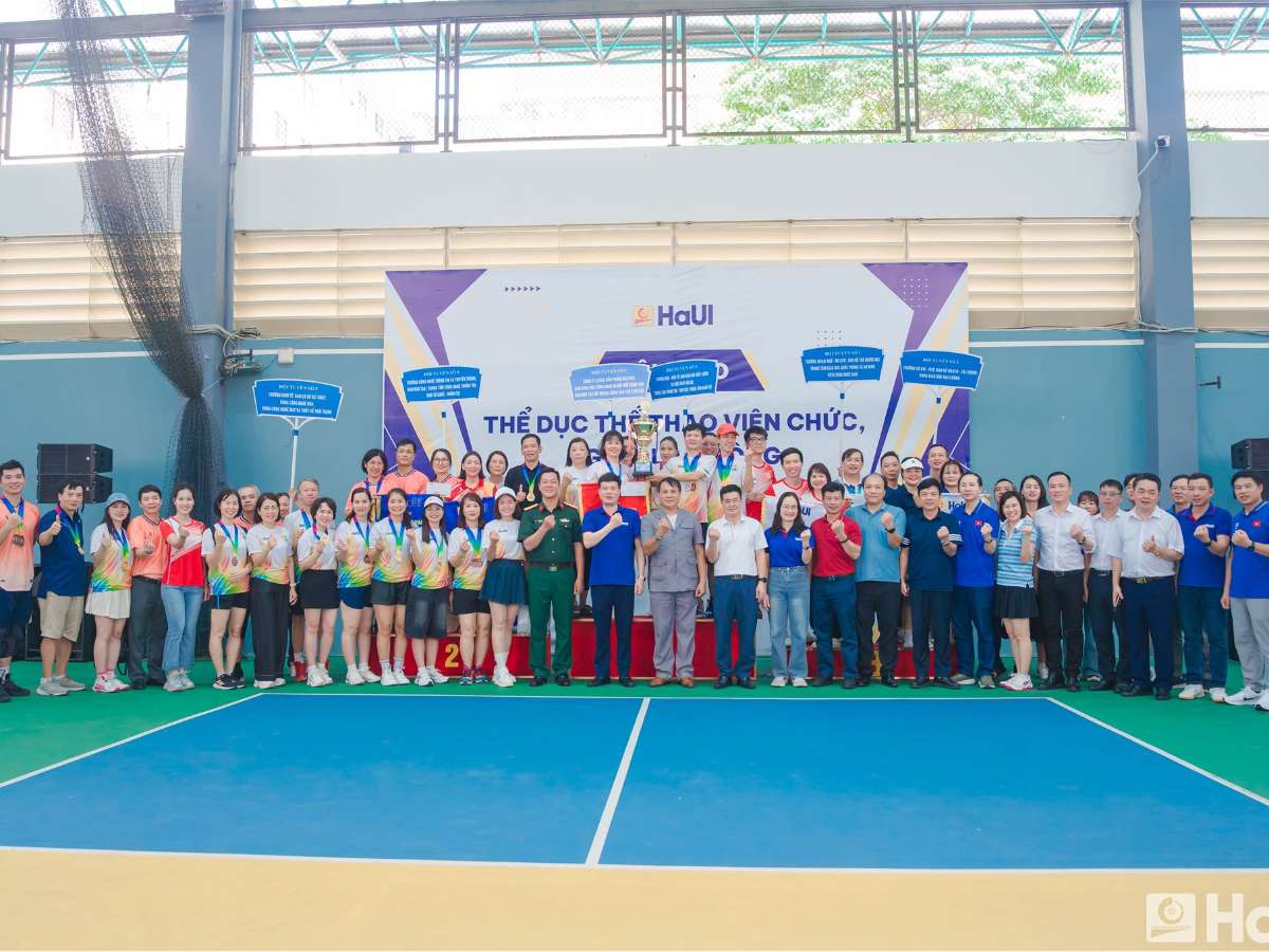[vuit] Hội thao HaUI 2026: Lan tỏa tinh thần thể thao, bồi đắp sức mạnh đoàn kết tập thể