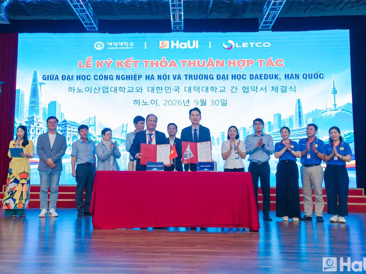 Connecting students with Korean industry: HaUI and Daeduk University deepen partnership