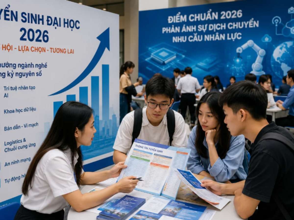 [vietnamhoinhap] Tuyển sinh đại học 2026: Khi điểm chuẩn phản ánh sự dịch chuyển nhu cầu nhân lực