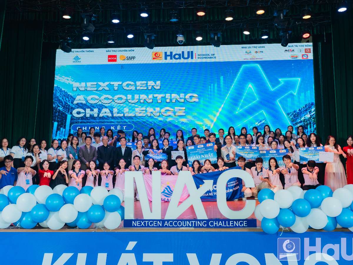 NextGen Accounting Challenge 2026 mùa đầu tiên: 74 đội thi, 24 trường và dấu ấn một sân chơi học thuật mới