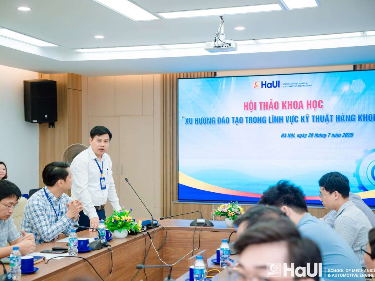 [vjst] Định hướng đào tạo kỹ thuật hàng không đáp ứng xu thế công nghệ mới