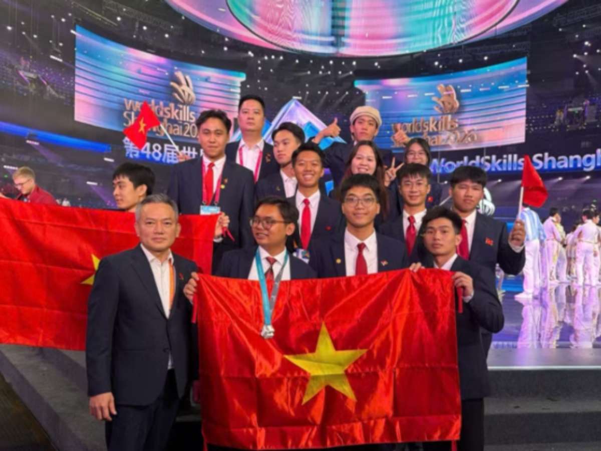 [doanhnghiepcuocsong] 3 thí sinh Việt Nam ghi dấu ấn với 3 Huy chương Kỹ năng nghề xuất sắc thế giới