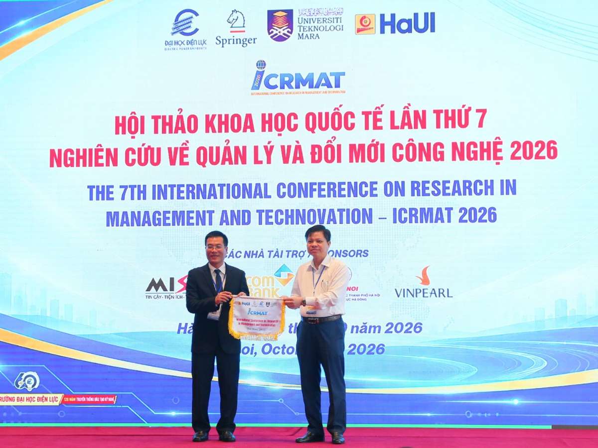 HaUI đăng cai ICRMAT 2027