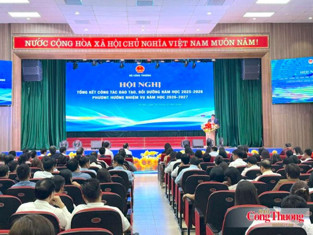 [congthuong] Bộ Công Thương tổ chức Hội nghị Tổng kết công tác đào tạo, bồi dưỡng năm học 2025 - 2026