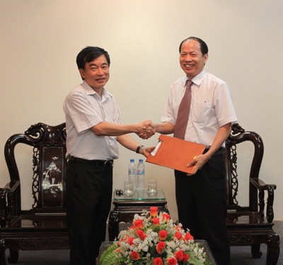 Quyết định bổ nhiệm lại đ/c Hà Xuân Quang giữ chức vụ Phó Hiệu trưởng nhiệm kỳ 2011-2016