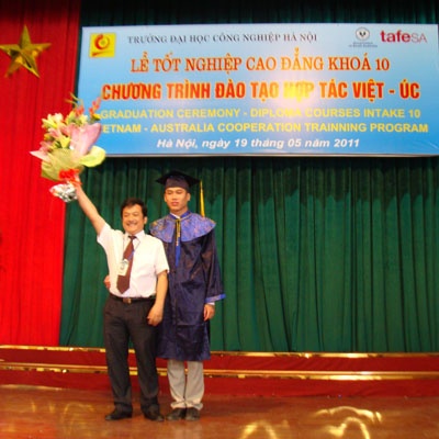 Lễ tốt nghiệp Cao đẳng khóa 10 Chương trình đào tạo hợp tác quốc tế Việt Nam-Australia