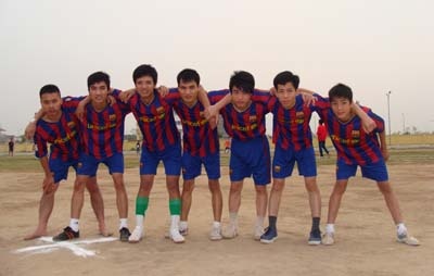 Khai mạc Giải bóng đá sinh viên HaUI-Aptech năm 2010