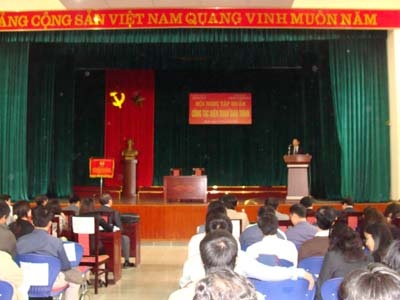 Hội nghị tập huấn công tác biên soạn giáo trình