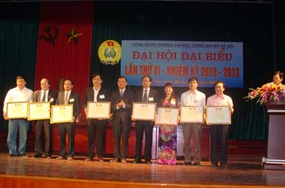 Đại hội đại biểu công đoàn trường  lần thứ VI, nhiệm kỳ 2010-2013