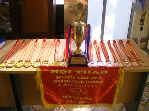Trường ĐHCN Hà Nội đoạt giải nhất toàn Đoàn Hội thao khối Giáo dục-Đào tạo ngành Công thương