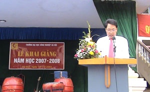 Khai giảng năm học 2007 - 2008