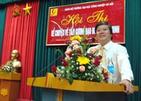 Chung khảo Hội thi “Kể chuyện về tấm gương đạo đức Hồ Chí Minh”