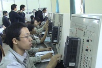 Khai trương phòng học thực hành PLC và biến tần do tập đoàn Mitshubisi Electric tài trợ