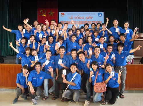 Lễ tổng kết Tháng Thanh niên và ra quân Thanh niên tình nguyện hè 2012