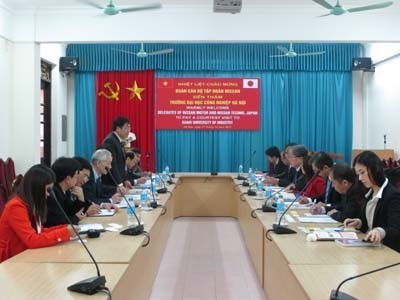 NISSAN Group delegation visited and worked with Hanoi University of Industry (HaUI)