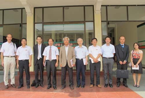 Mr.Arakawa,Vice-President of Japna International Cooperation Agency (JICA) came to visit Hanoi University of Industry