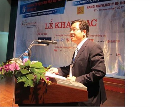 Opening Ceremony of the 21th Vietnam Student Olympiad in IT 2012
