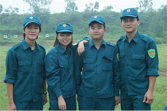 Tập huấn Dân quân tự vệ 2012
