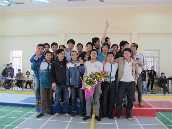 Đội Robocon khoa Điện tử đạt giải tại cuộc thi cấp trường