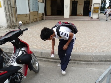 Hình ảnh hoạt động tuần 5S lần thứ 5 tại trường ĐH Công nghiệp Hà Nội