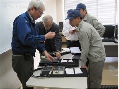 3 Giảng viên Đại học Công nghiệp Hà Nội tham gia khóa đào tạo tại Nhật về Chuẩn đoán sai hỏng máy
