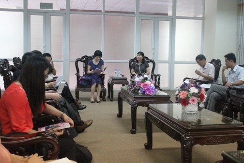 Guilin University of Electronic Technology visited and worked with Hanoi University of Industry