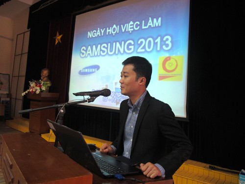 Ngày hội việc làm Samsung 2013