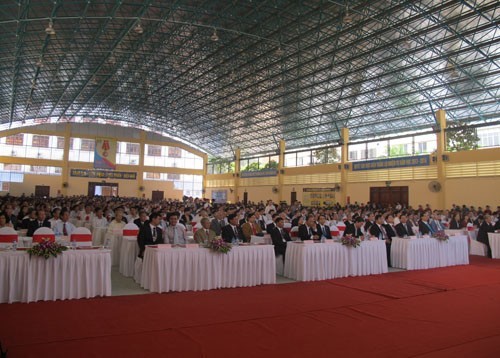 Hanoi University of Industry organizes a ceremony for its 115 th anniversary of establishment, Ho Chi Minh Medal award, and New school year.