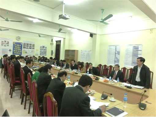 Họp ban Quản lý Dự án dự án JICA-HaUI lần thứ 1