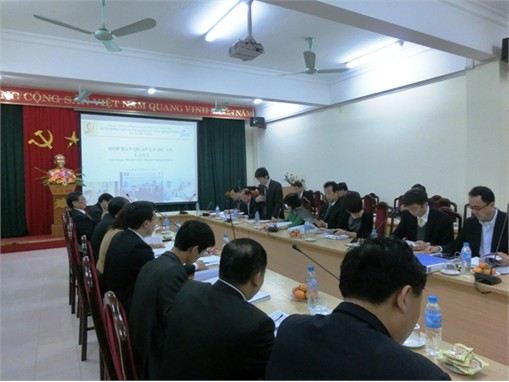 Họp ban Quản lý Dự án dự án JICA-HaUI lần thứ 1